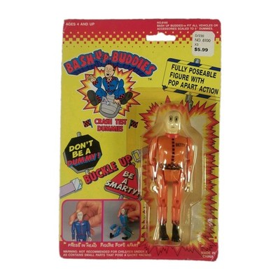 Bash Up Buddies Crash Test Dummies BETTY Poseable Figure 1993 NEW