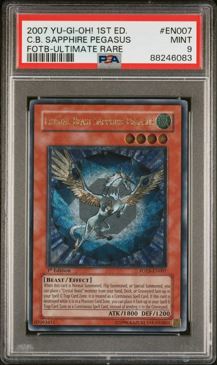 Crystal Beast Sapphire Pegasus FOTB-EN007 Force of the Breaker for