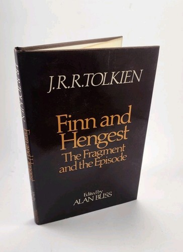 Vtg FINN AND HENGEST J.R.R. Tolkien 1983 First American Edition HCDJ
