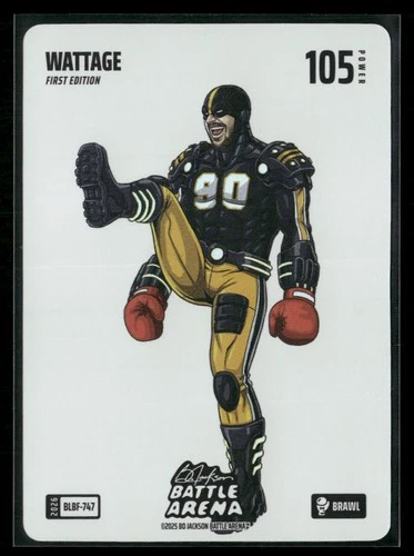 2025 Bo Jackson Battle Arena Griffey #BLBF-747 Wattage TJ Watt Blizzard Brawl