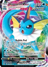 Vaporeon VMAX - 030/203 - Pokemon Evolving Skies Sword Shield Ultra Rare Card NM