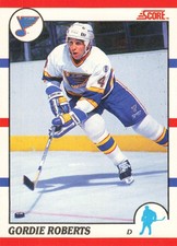 Gordie Roberts 1990-91 Score American #245 St. Louis Blues Hockey