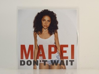MAPEI DON'T WAIT (H1) 1 Track Promo CD Single including Picture Sleeve COLUMBIA