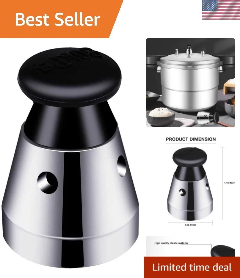 Pressure Cooker Jigger Valve, Universal Pressure Cooker Relief Jigger Valve E...