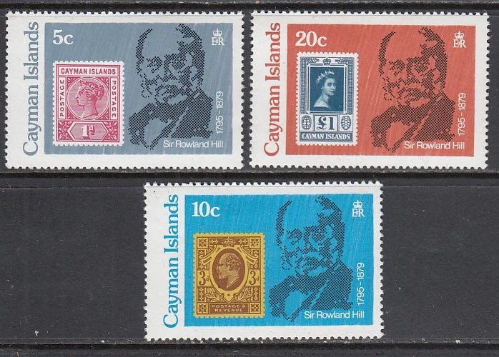 Caimanes - Correo Yvert 433/35 ** Mnh Sello sobre sello - Imagen 1 de 1