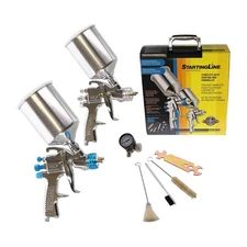 DeVilbiss Auto Painting/Priming System, Basecoat, Clearcoat & Topcoat Spray Gun