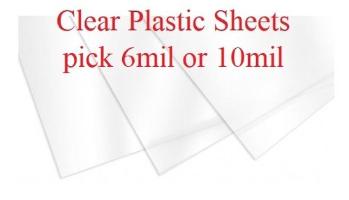 5.5"x10" Clear Plastic Stencil - Tiger (SA470)***** - Picture 2 of 2