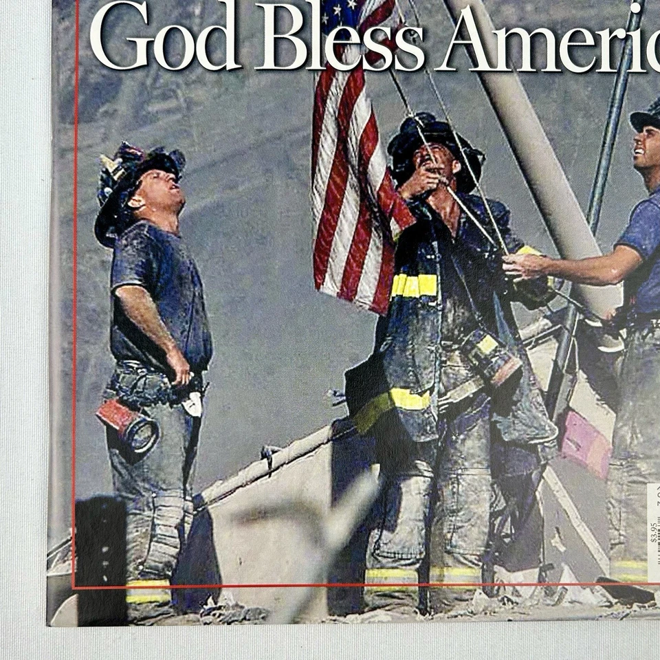 Newsweek Sept 24, 2001 God Bless America Flag Cover 9/11 Issue – Mint - Image 4 of 4