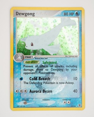 Dewgong #3 3/112 [Reverse Holo] Pokemon Fire Red & Leaf Green - LP