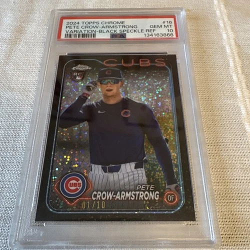 2024 Topps Pete Crow-Armstrong PSA 10