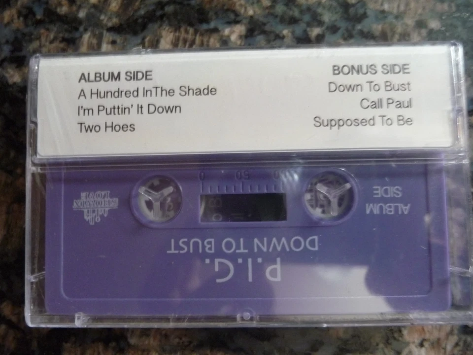 P.I.G. - Down To Bust  -  Rare Ft. Worth Texas Rap - Image 3 of 3