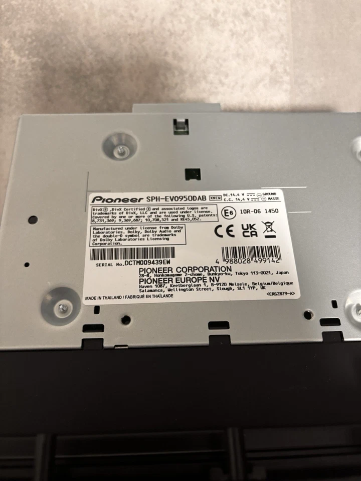 Media Player Pioneer SPH-EV0950DAB - Bild 3 von 3