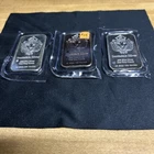Lot of (3) 1oz. Scottsdale Silver .999 Bars in Original Packaging. Some Toning