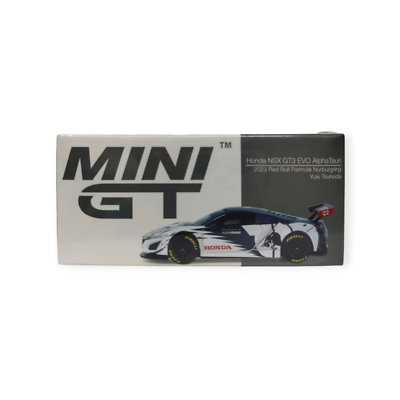 2010 tsurt series number 超激レア　非売品 TSM Mini GT 761 Honda NSX GT3 EVO Alpha Tauri Yuki Red Bull