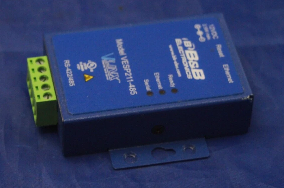 Mini servidor serie Advantech B+B SmartWorx VESP211-485 1 puerto sin adaptador de corriente Foto 2 de 3