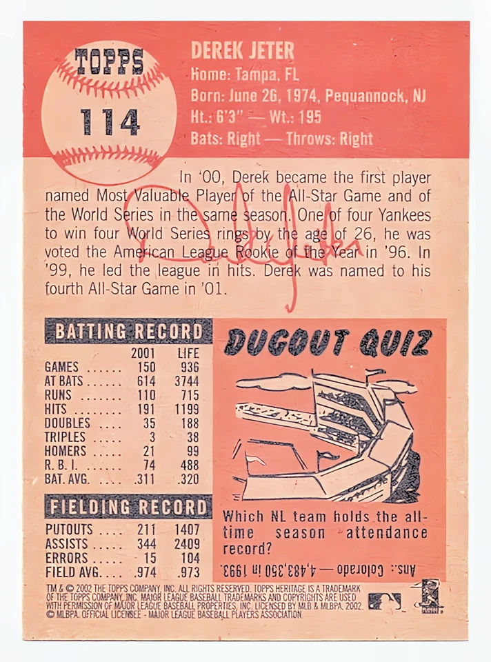 1997 Leaf Gold Stars 22 Karat Mark McGwire /2500 - Image 2 of 2