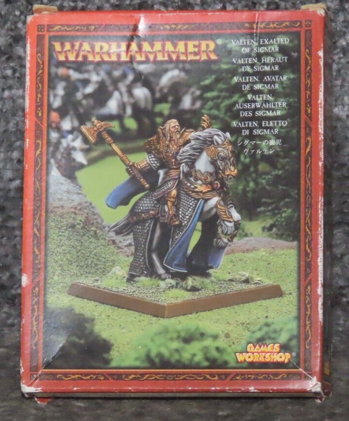 Games Workshop Warhammer Valten Exalted of Sigmar New Metal Boxed