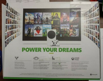 Microsoft Xbox Series S All Digital Edition 512 GB SSD OPEN