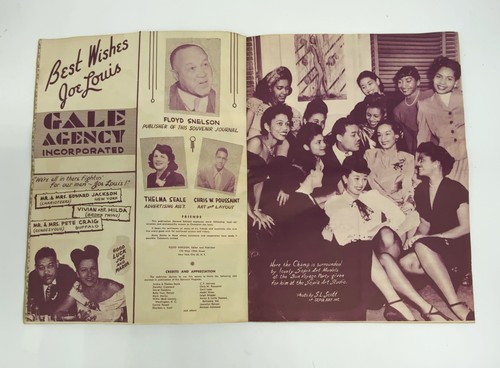 1948 Joe Louis vs Joe Walcott Heavyweight championship program Yankee Stadium - Picture 10 of 15