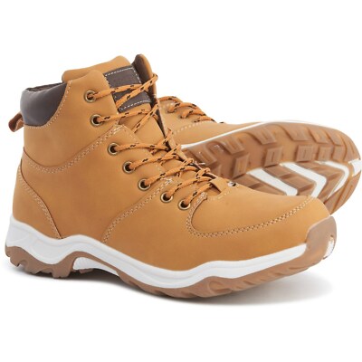 Joseph Allen Boy's Sz 7 Casual Lightweight Comfort Work Ankle Boots - Brown