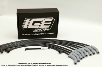 ICE Ignition PRO 100 9 mm Leads - VN to VT Holden V8, STD Dist, HEI Coil