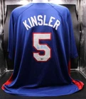 Ian Kinsler Signed Majestic Jersey Texas Rangers Autograph MLB Holo D13028