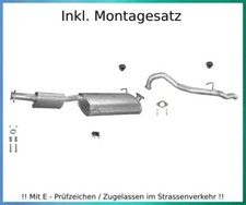 Auspuffanlage für Opel Frontera A Sport 2.0 kurze Radstand Auspuff Montagesatz