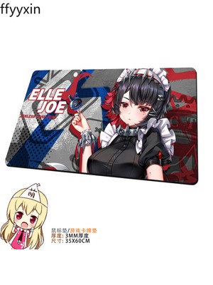 Zenless Zone Zero Ellen Joe Keyboard Mat Large Mousepad Keyboards Gamers Deskpad