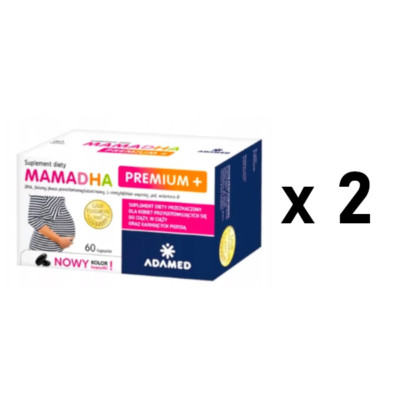 (Einheit/0,30 ) 2 x MamaDHA DHA Vitamine für Mutter 2 x 60 Kap. D/S