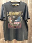 Waylon Jennings U.S Graphic Charcoal Classic Style Reprint SHirt  AN50821