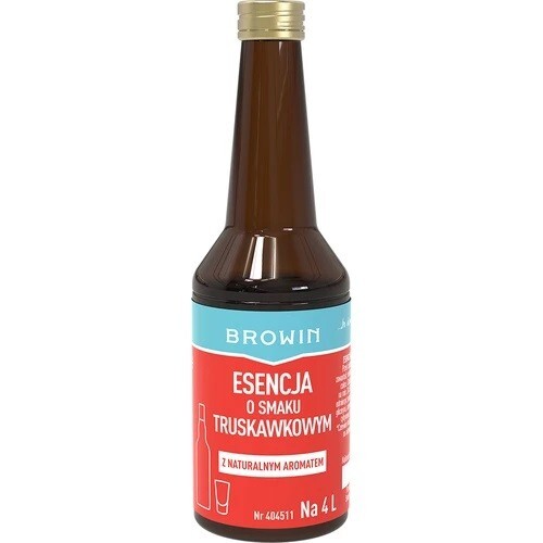 Browin Essence Strawberry Flavour 40ml for Spirit Flavouring Homebrew