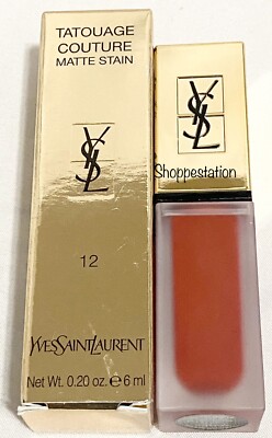 Yves Saint Laurent Tatouage Couture Matte Stain Shade 12 RED TRIBE - Main Image