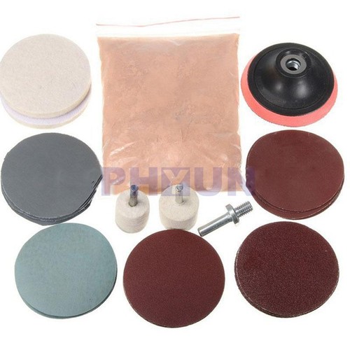 Car Windshield Deep Scratch Remover 8 Oz Cerium Oxide Powder Glass Polishing Kit - Picture 2 of 12