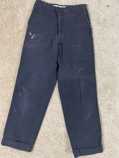 Vintage Farah Denim Jeans Mens 27x28 Regular Fit Distressed Made in USA Black