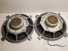 Vintage Pair (2) Ampex (JBL) 8" Midrange Mid Range Drivers Speakers 50's Working