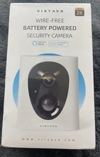 Virago Wire Free Battery Powered Indoor/outd Security Camera , Works With Alexa
