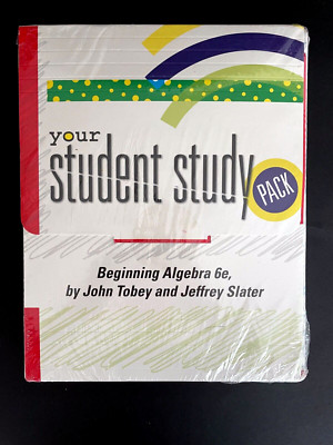 Your Student Study Pack Beginning Algebra 6e NEW Sealed!