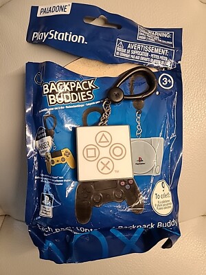 PlayStation Backpack Buddies Mystery Blind Bag (PS pad Keychain