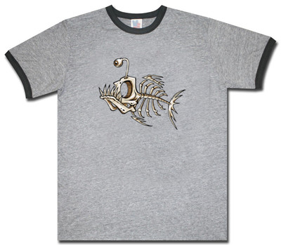 fish bones t shirts