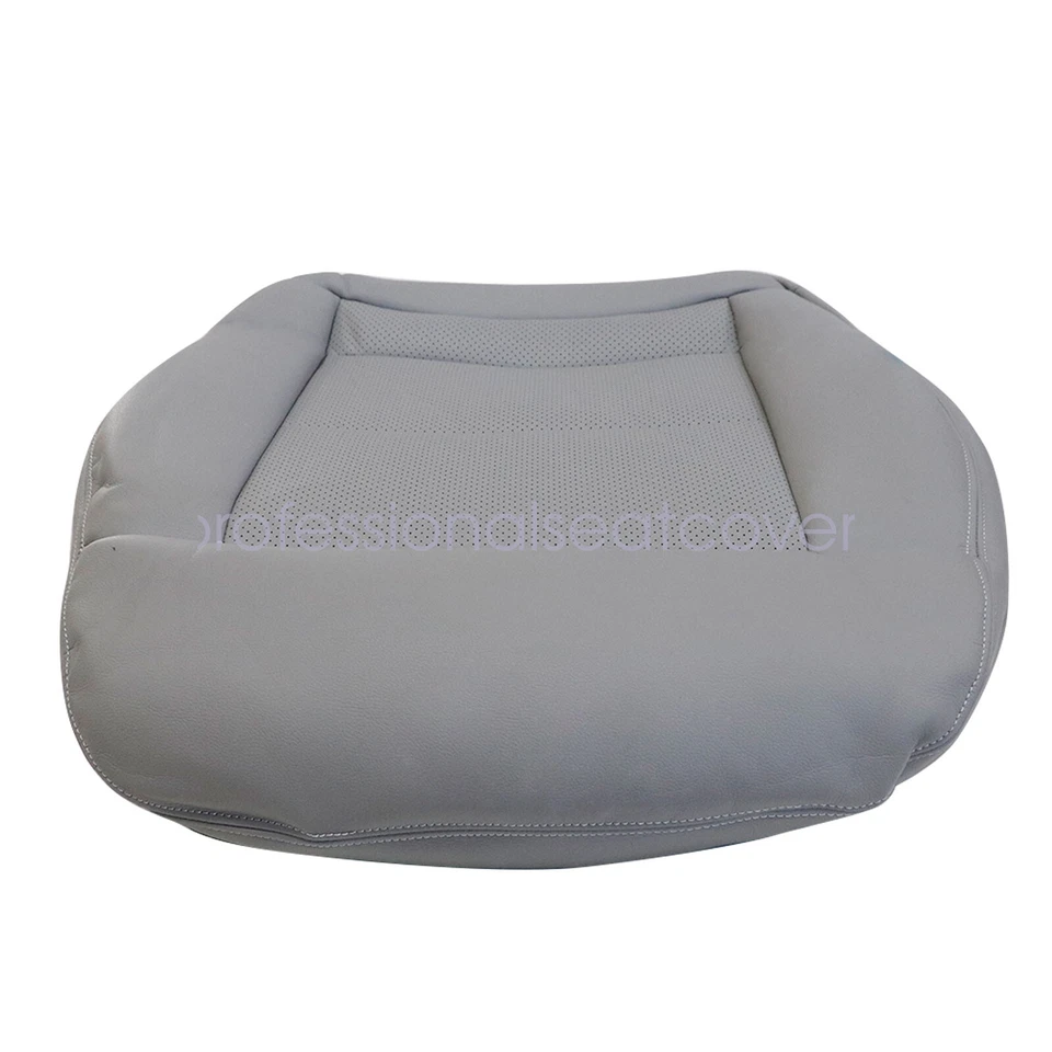 2010-2014 For Mercedes Benz E350 E550 Driver & Passenger Bottom seat cover Gray - Image 4 of 4