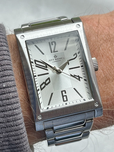 2010- Gents Jeff Banks 5881-97 Quartz Analogue Casual Wristwatch. Working. - 第 1/8 張圖片