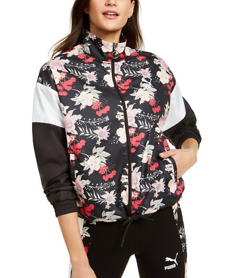 Puma Trend All Over Women's Zip-Up Floral Print Track Jacket