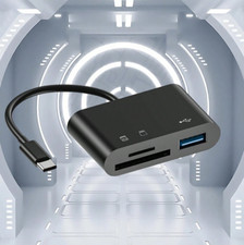 3-In-1 Multi-Functional Type-C Card Reader