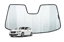 Genuine SNAPSHADES Front Windscreen Sun Shade for BMW 1 Series Hatchback 2nd ...
