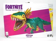 Fortnite Victory Royale Series Raptor Figure Yellow With Chicken Brand New