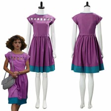 Nancy Wheeler Purple Dress Suit Outfit Uniform Cosplay Costu &