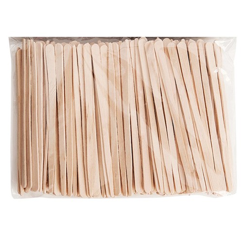 Espátulas para cejas encerar cabello pequeña madera precisa (200 espátulas) profesional - Imagen 2 de 5