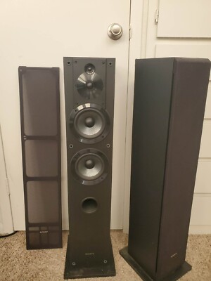 Tower Speakers Best Sony Vintage Speakers Sony SSCS3K1 145W