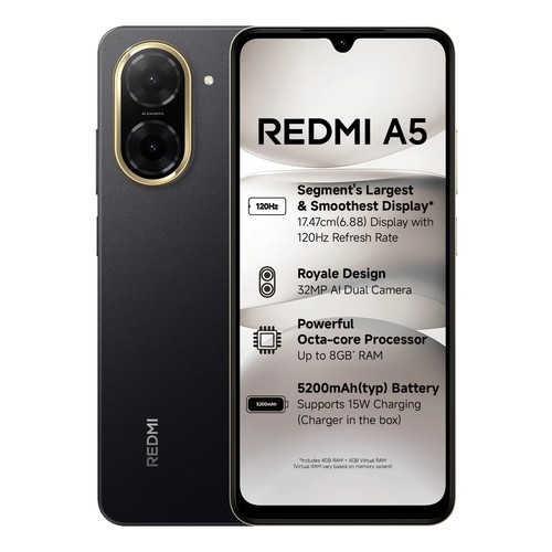 Xiaomi Redmi A5 128GB 4GB RAM GSM Desbloqueado Versión Internacional (Nuevo) - Imagen 2 de 4