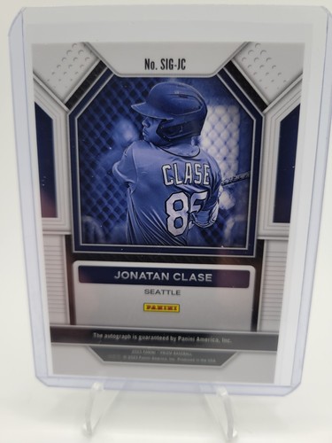 2023 Panini Prizm - Signatures #SIG-JC Jonatan Clase (AU, RC) - Picture 2 of 2
